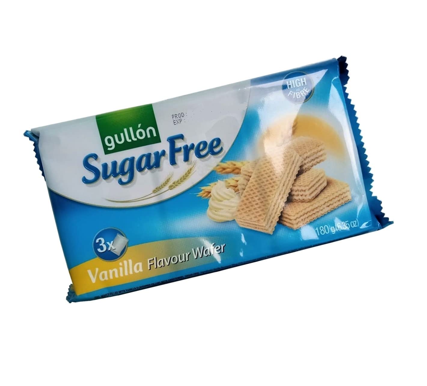 Gullon Sugar-Free Vanilla Wafers 180g – Imported