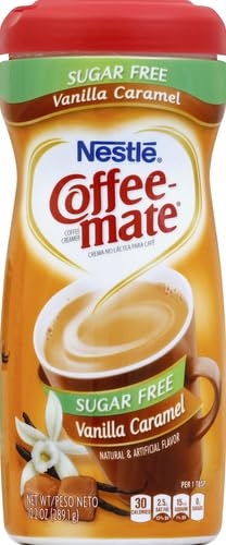 Nestle Coffee Mate Sugar-Free Vanilla Caramel – 289g | Imported