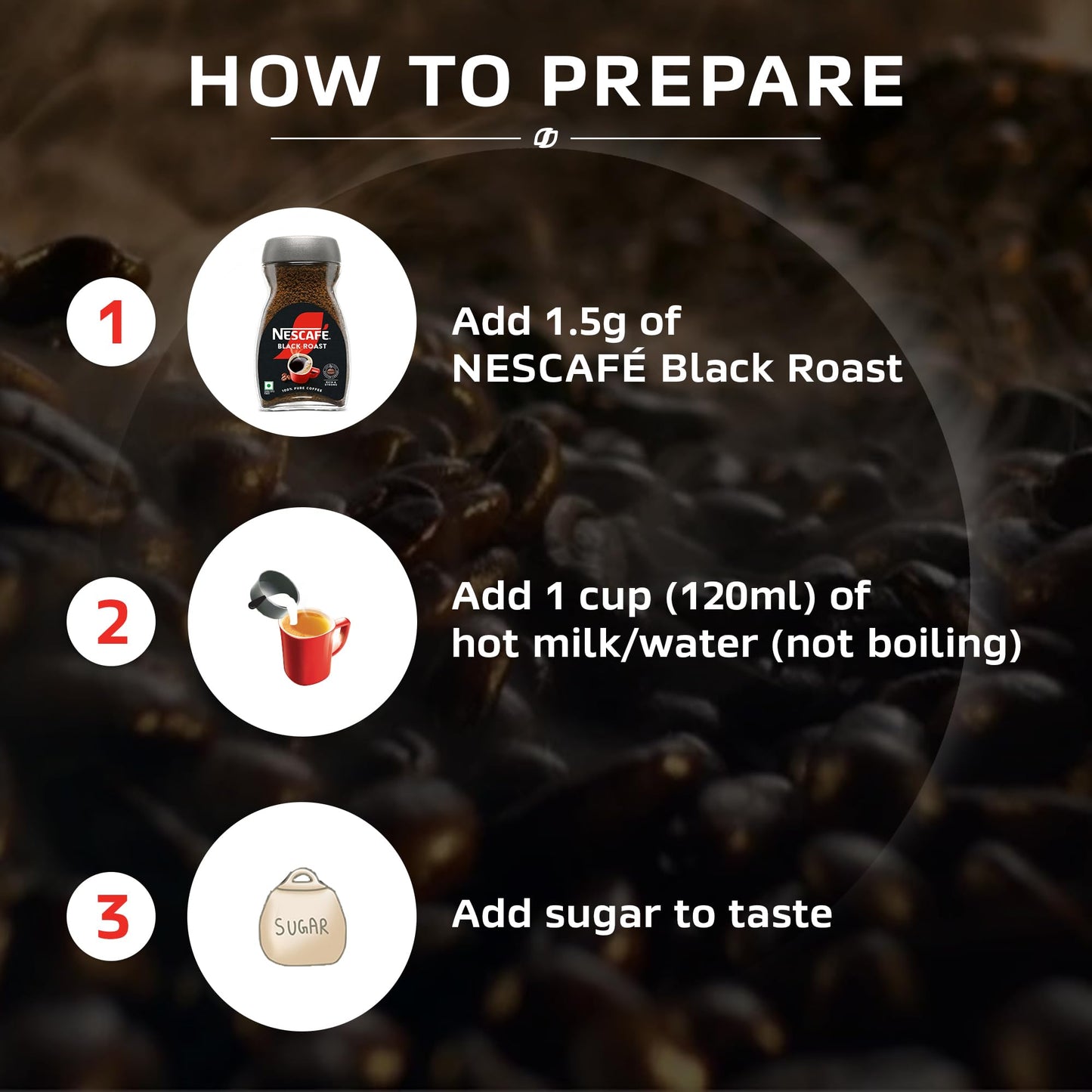 Nescafe Classic Black Roast Instant Coffee – 85g | Imported