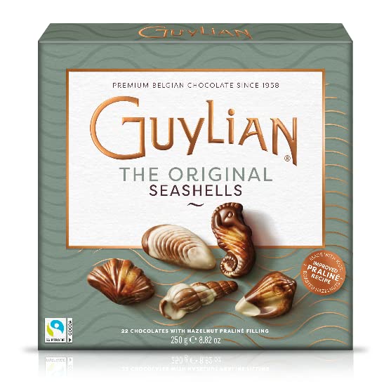 Guylian The Original Seashells Belgian Chocolates 250G | Imported | Melt-Proof Packing