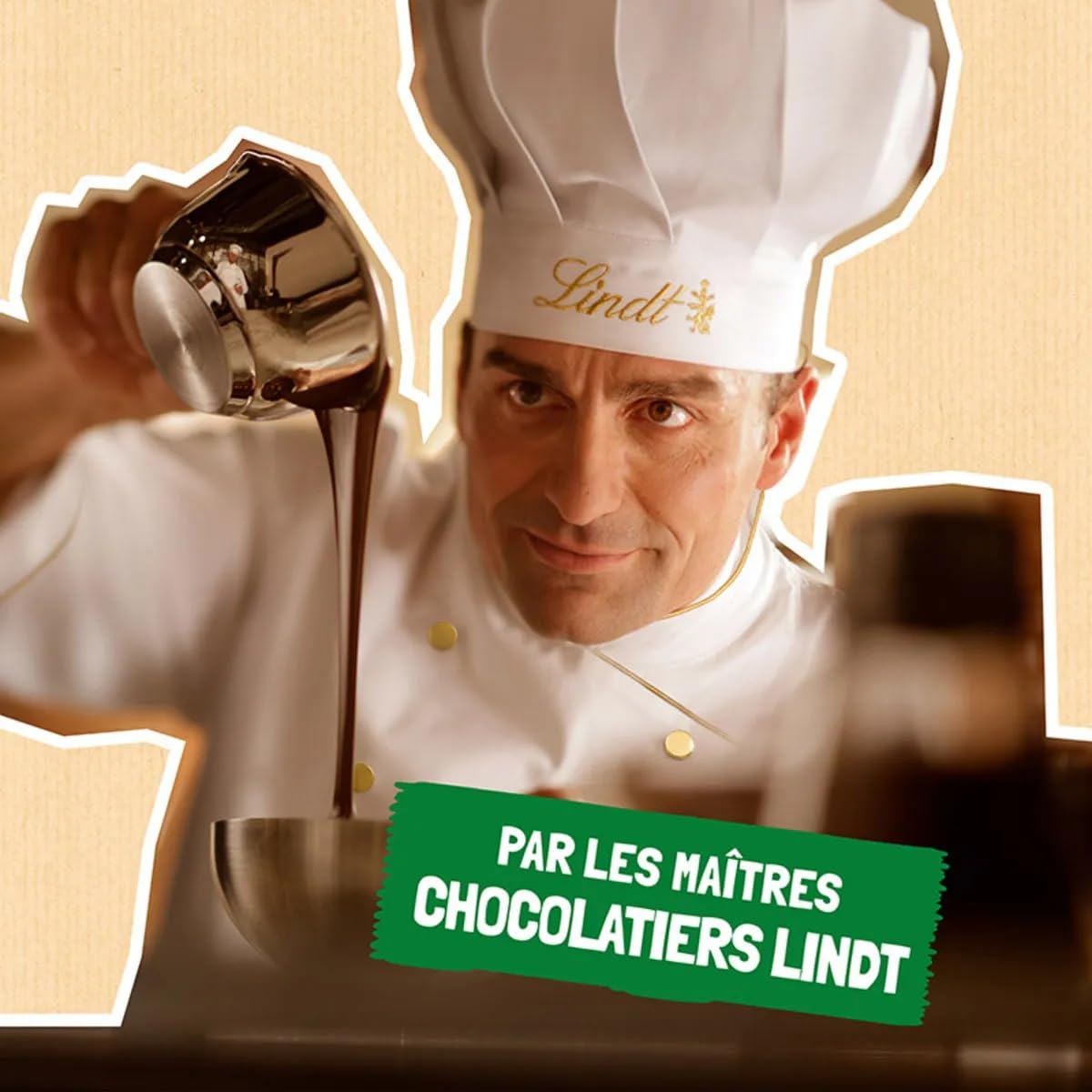 Lindt Lucky Monkey Milk Hazelnut Chocolate Bar – 100g | Imported