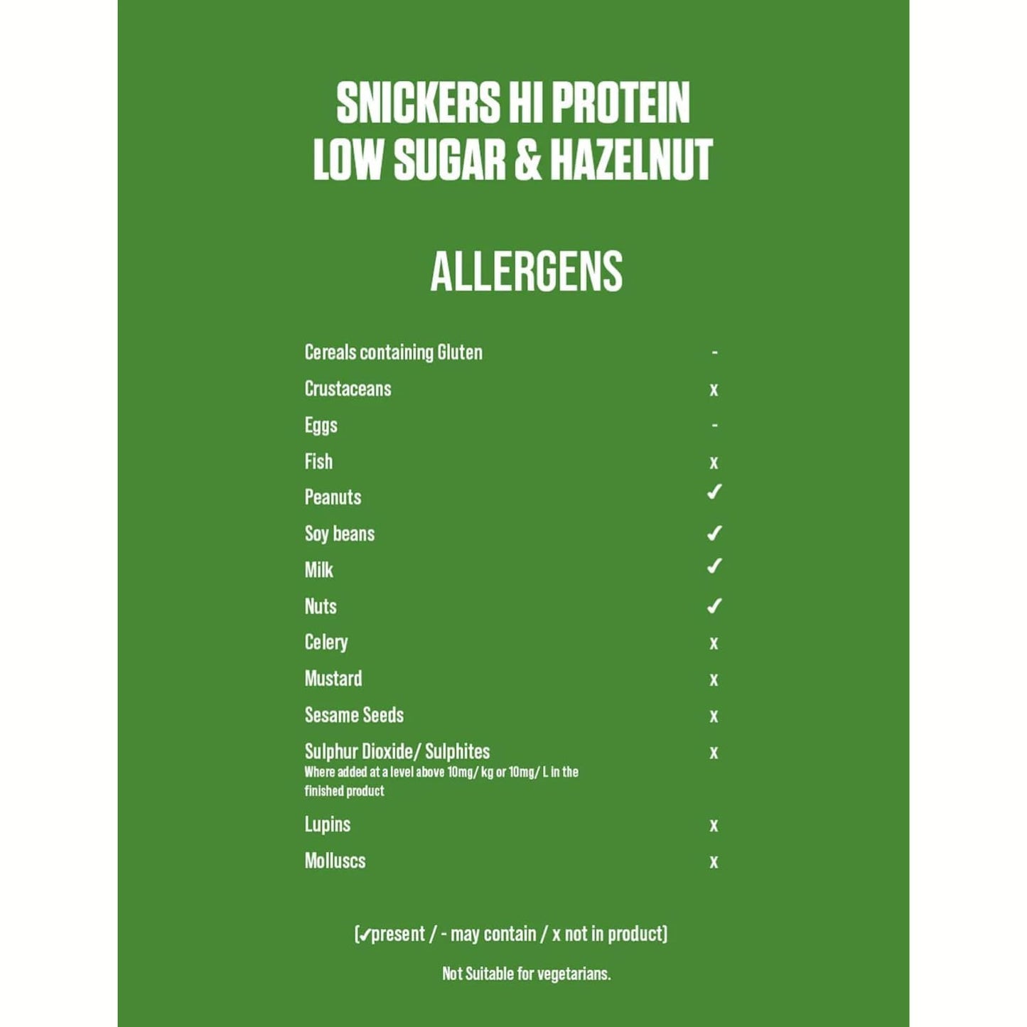 Snickers Hi Protein Bar – 57g | Imported High-Protein Snack