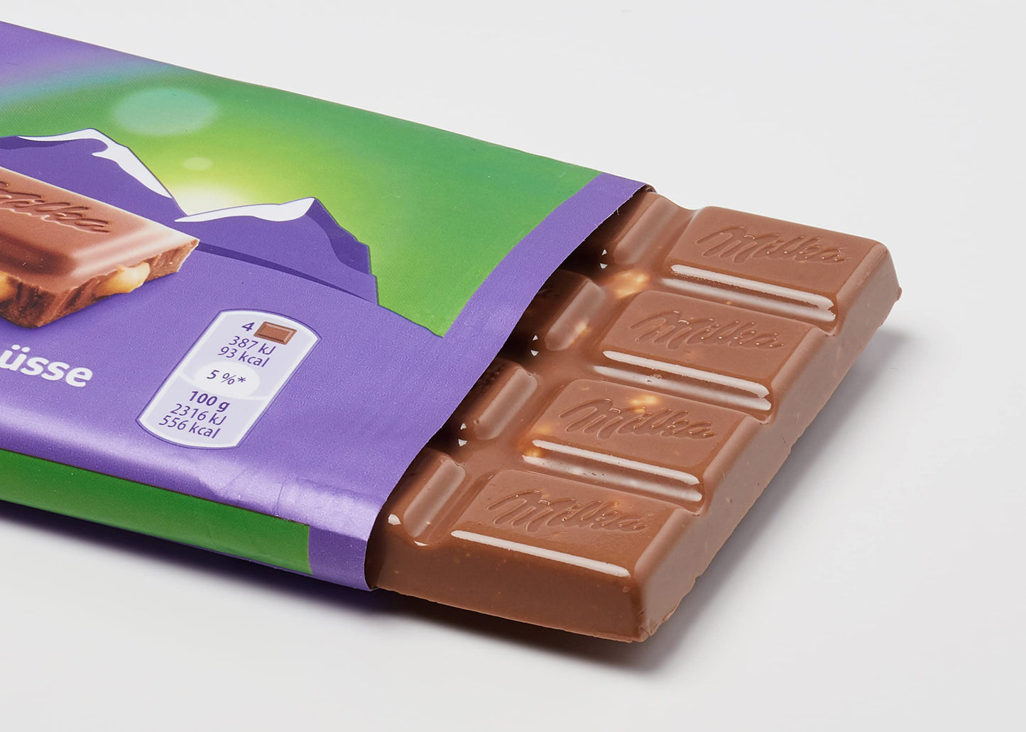 Milka Hazelnut Milk Chocolate Bar – 100g | Imported Swiss Delight