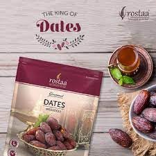 Rostaa Medjool Jumbo Dates – 680g | Gluten-Free, Non-GMO, Vegan
