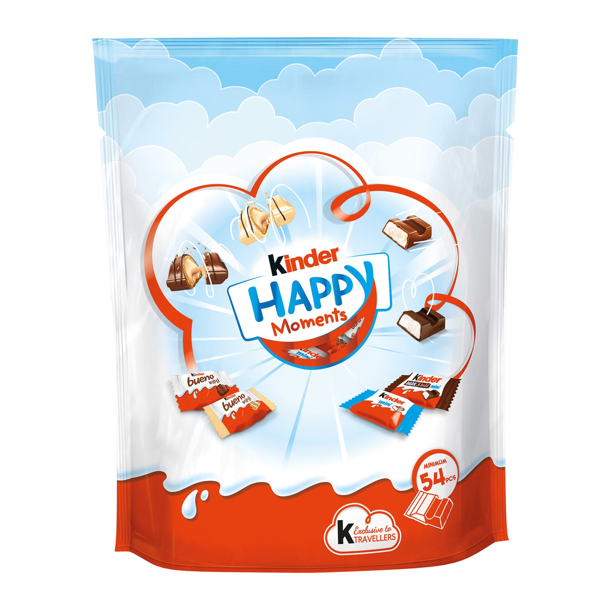 Imported Kinder Happy Moments Mini Chocolates Bag from Europe – pack