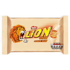 Imported Nestlé Lion White – Crispy Chocolate Bars 120g