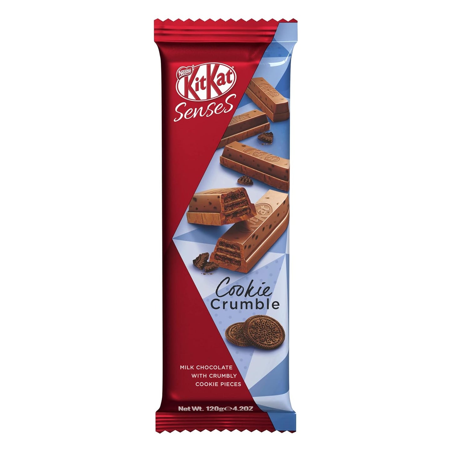 Imported Nestle KitKat Cookie Crumble Chocolate Bar – 120g