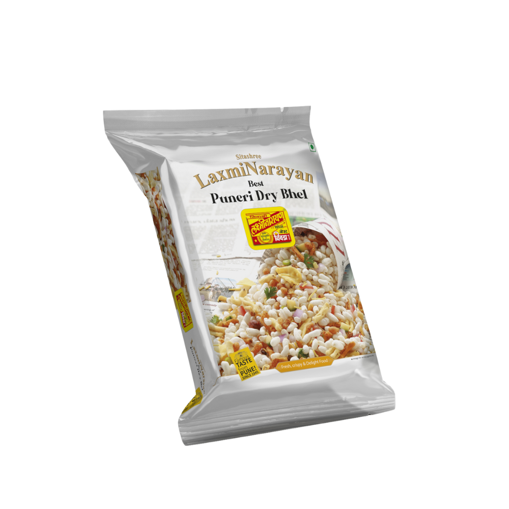 Laxminarayan Puneri Dry Bhel – Authentic Maharashtrian Snack | Pune Special