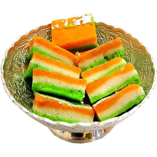 Tirangi Barfi, Original from Ram Bhandar (Varanasi) - Celebrate India in Every Bite | GI Tagged Most Famous Sweet from Benaras