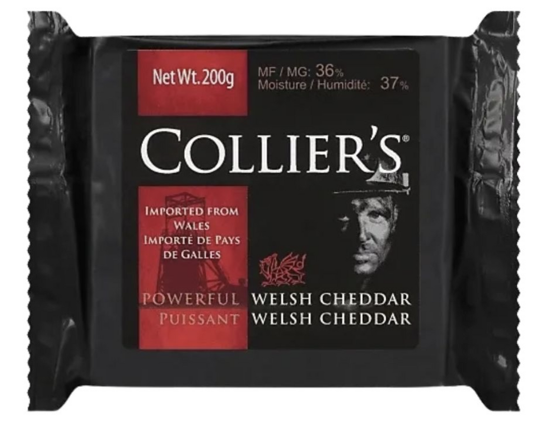 Collier's Powerful Welsh Cheddar (200g) in India: Price, Taste & Where to Buy