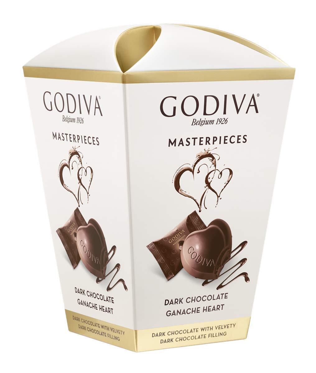 Godiva Masterpiece Dark Chocolate Ganache Hearts 117g: Price & Gifting Guide