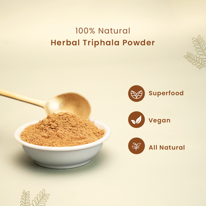 Organic Triphala Powder by IndyGood  | 200g Churna