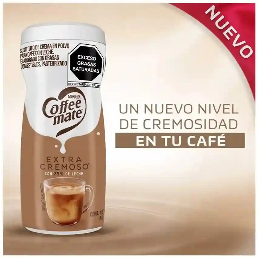 Coffee Mate Extra Cremoso 140g – Imported Creamy Coffee Enhancer