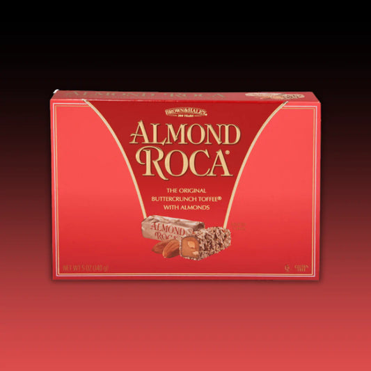 Almond Roca Buttercrunch Toffee Gift Box 140g – Premium Imported Chocolate from USA