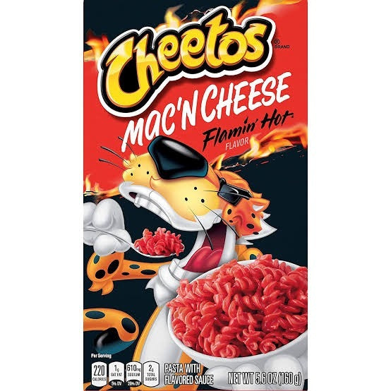 Fritolay Cheetos Mac n Cheese Flamin Hot Pasta 160g | Imported from USA