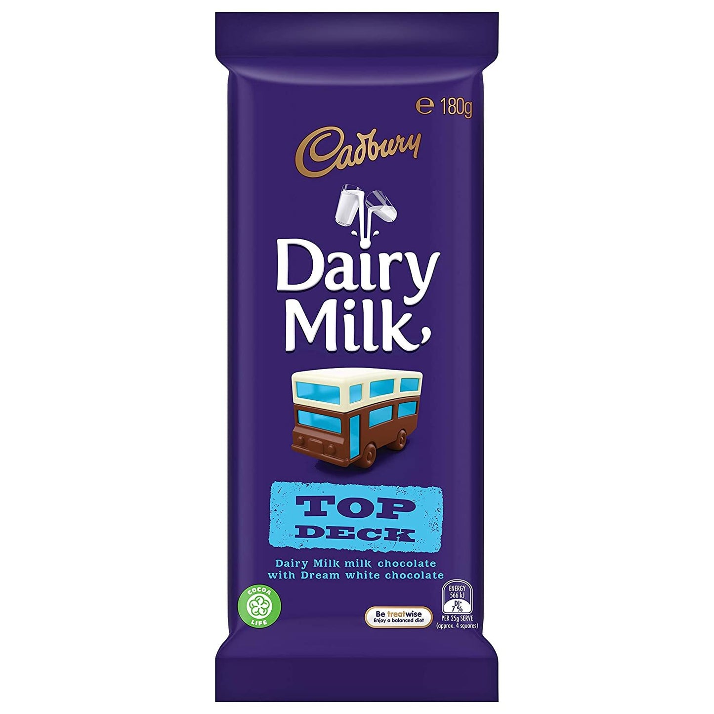 Cadbury dairy milk Top deck