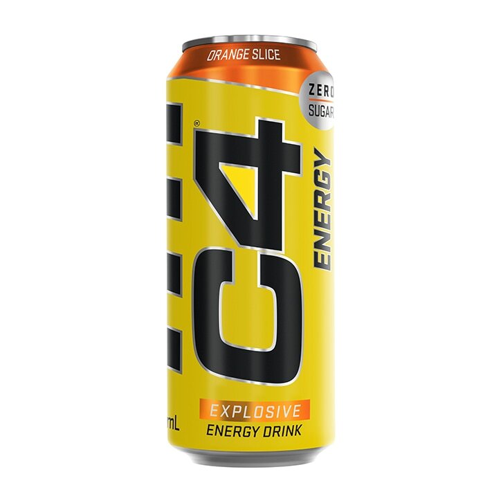 C4 Orange Slice Energy Drink (Imported) - Unleash Your Potential