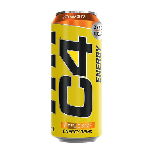 C4 Orange Slice Energy Drink (Imported) - Unleash Your Potential