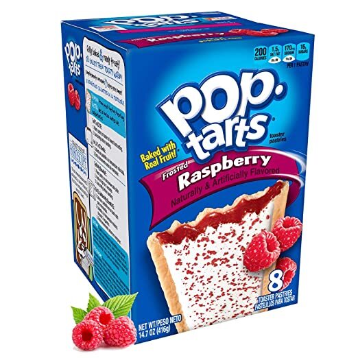 Pop Tarts Frosted Raspberry 384g