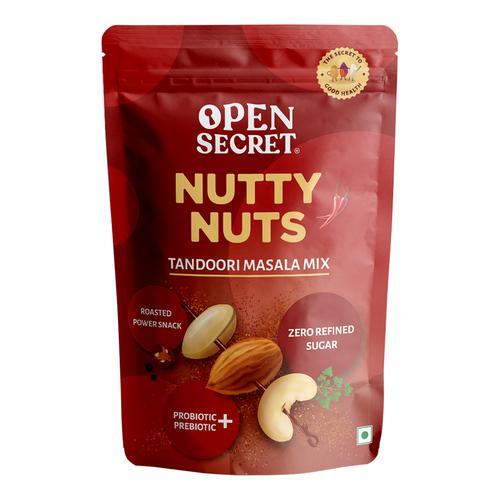 Open Secret Nutty Nut Mix Tandoori Masala Snacks 135G