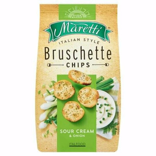 Maretti Bruschette Chips - Sour Cream & Onion 70g