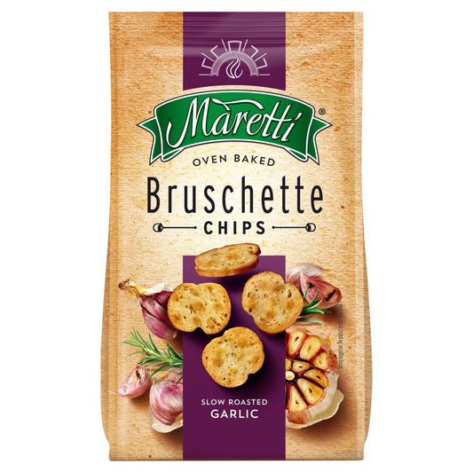 Maretti Bruschette Chips Slow Roasted Garlic