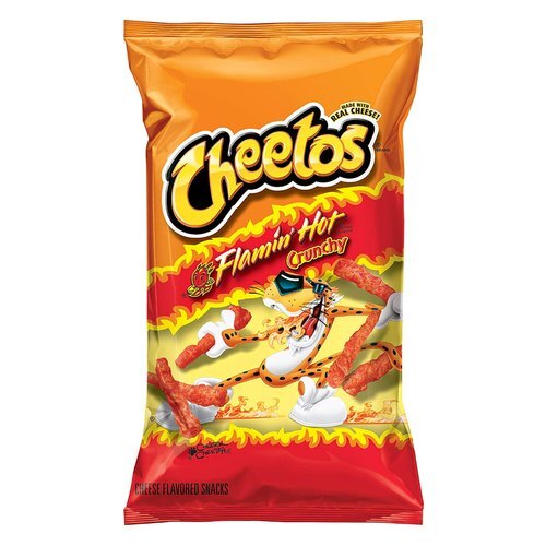 Cheetos Flaming Hot Crunchy Snacks (USA Imported) - 226.8g