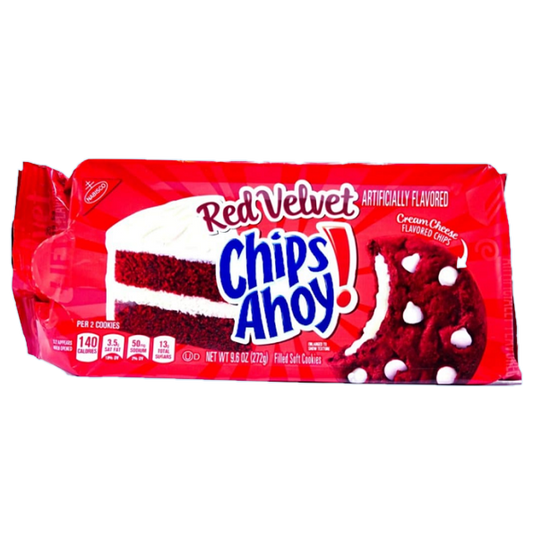 Chips Ahoy! Red Velvet Filled Soft Cookies - 272g | | Imported