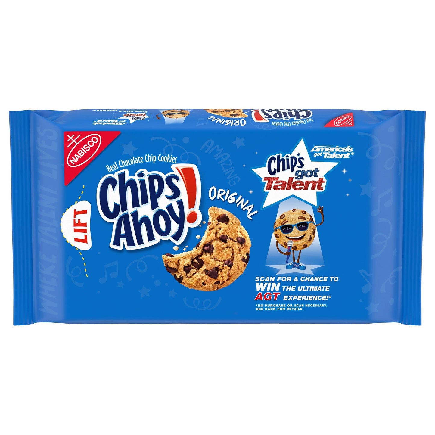 Chips Ahoy! Original Real Chocolate Chip Cookies 368g (Made in USA, No-breakage Packing)