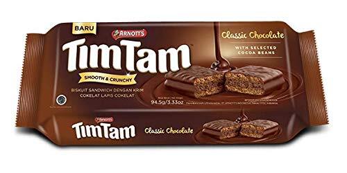 Tim Tam Classic Chocolate Biscuits 81g | Most loved Chocolate Cream Biscuit | Imported