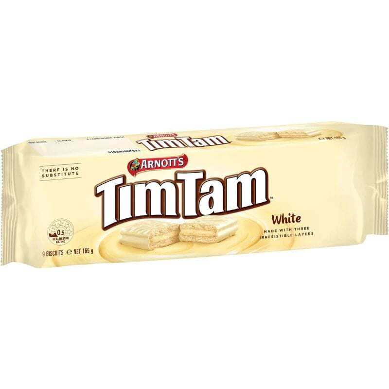 Tim Tam Australia White Biscuits 165g | Breakage-Proof Packing | Same-Day Dispatch | Imported From Australia