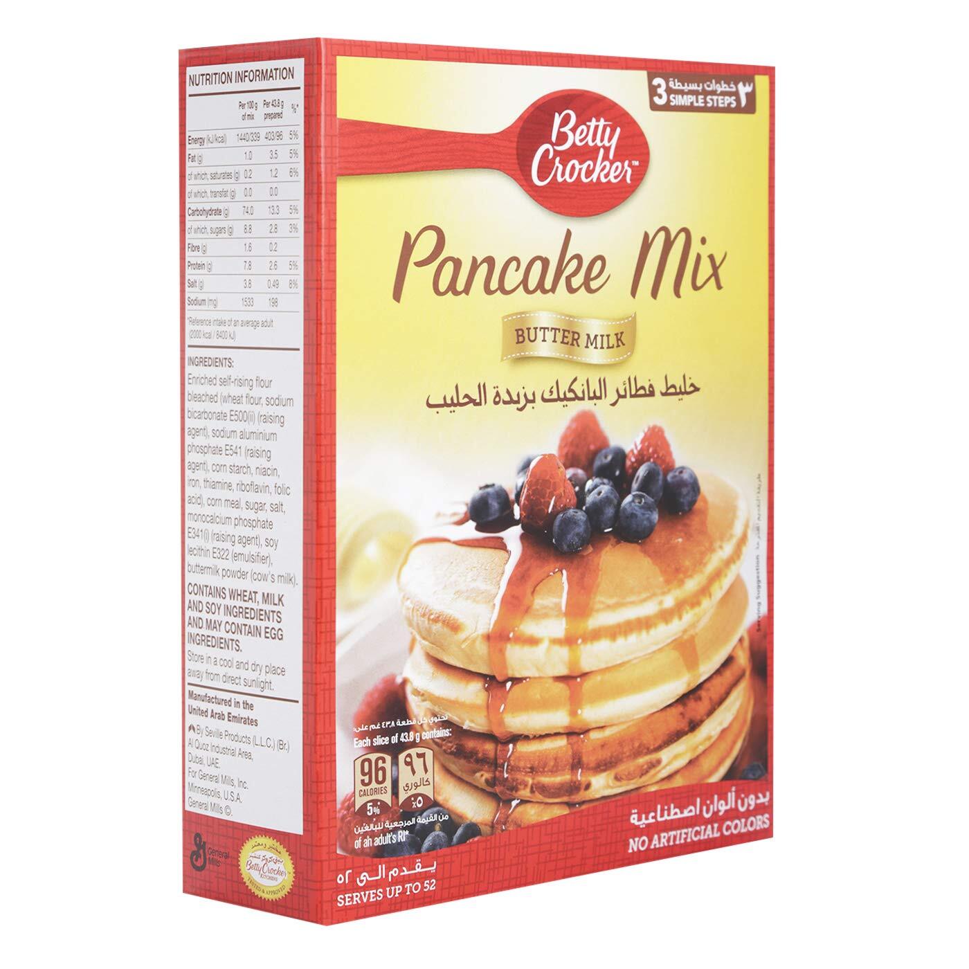 Betty Crocker Pancake Mix Butter Milk