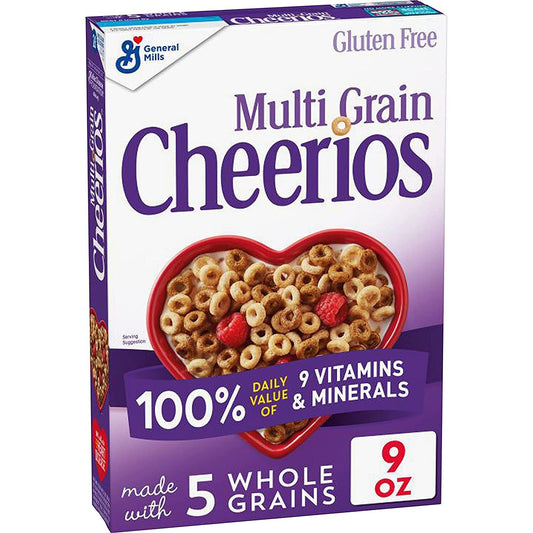 General Mills Multigrain Cheerios Cereal 255g – Imported from USA