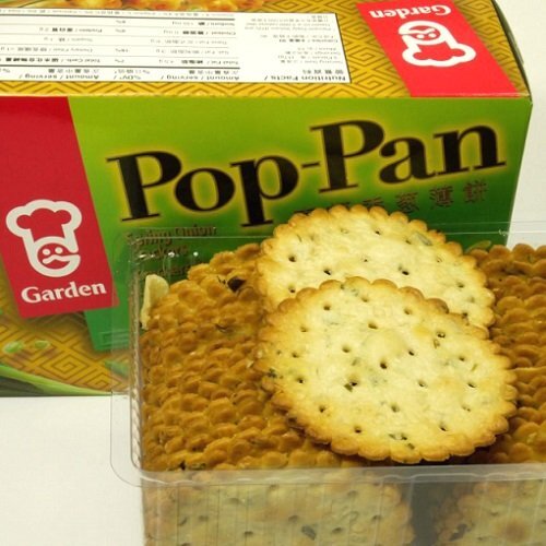 Garden Pop Pan Spring Onion Crackers 200g