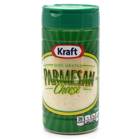 Kraft 100% Grated Parmesan Cheese, 227g (Imported)