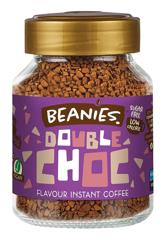 Beanies Double Choco Instant Coffee 50G