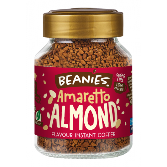 Beanies Amaretto Almond Coffee Instant Coffee 50G