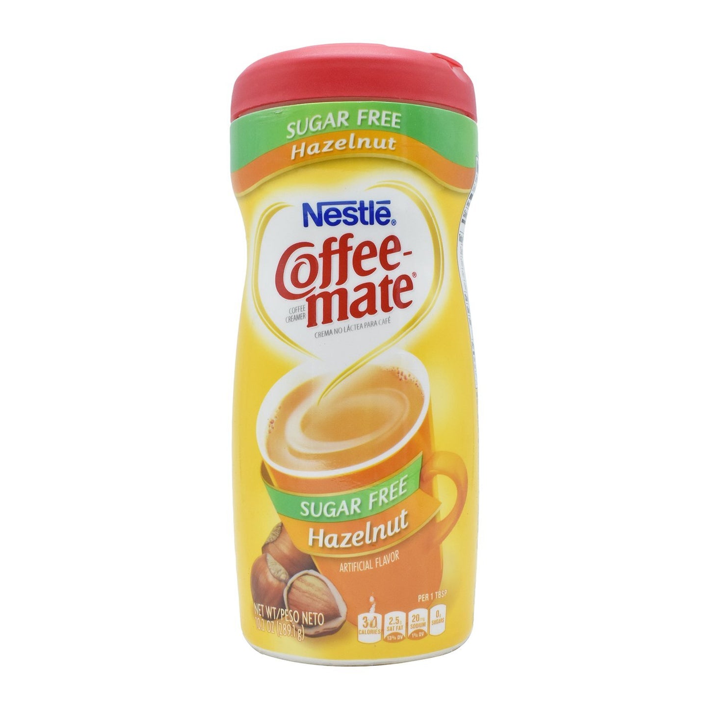 Nestle Coffee-mate Sugar-Free Hazelnut Creamer (Imported), 289g | Same-Day Dispatch