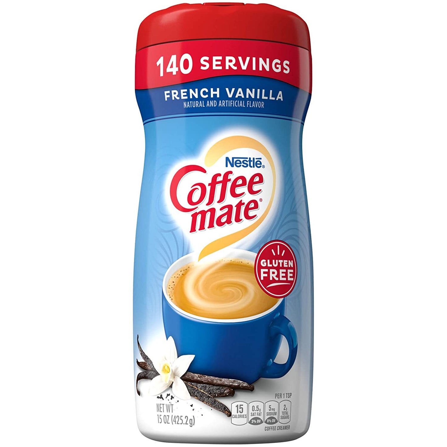 Nescafe Coffee-Mate French Vanilla Creme Coffee Creamer (Imported)