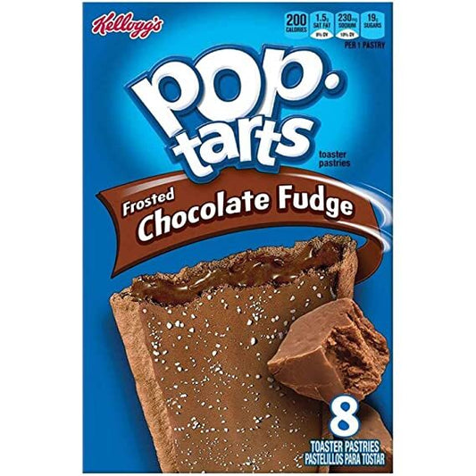 Kellogg's Pop-Tarts Frosted Chocolate Fudge (416g) - Imported from USA