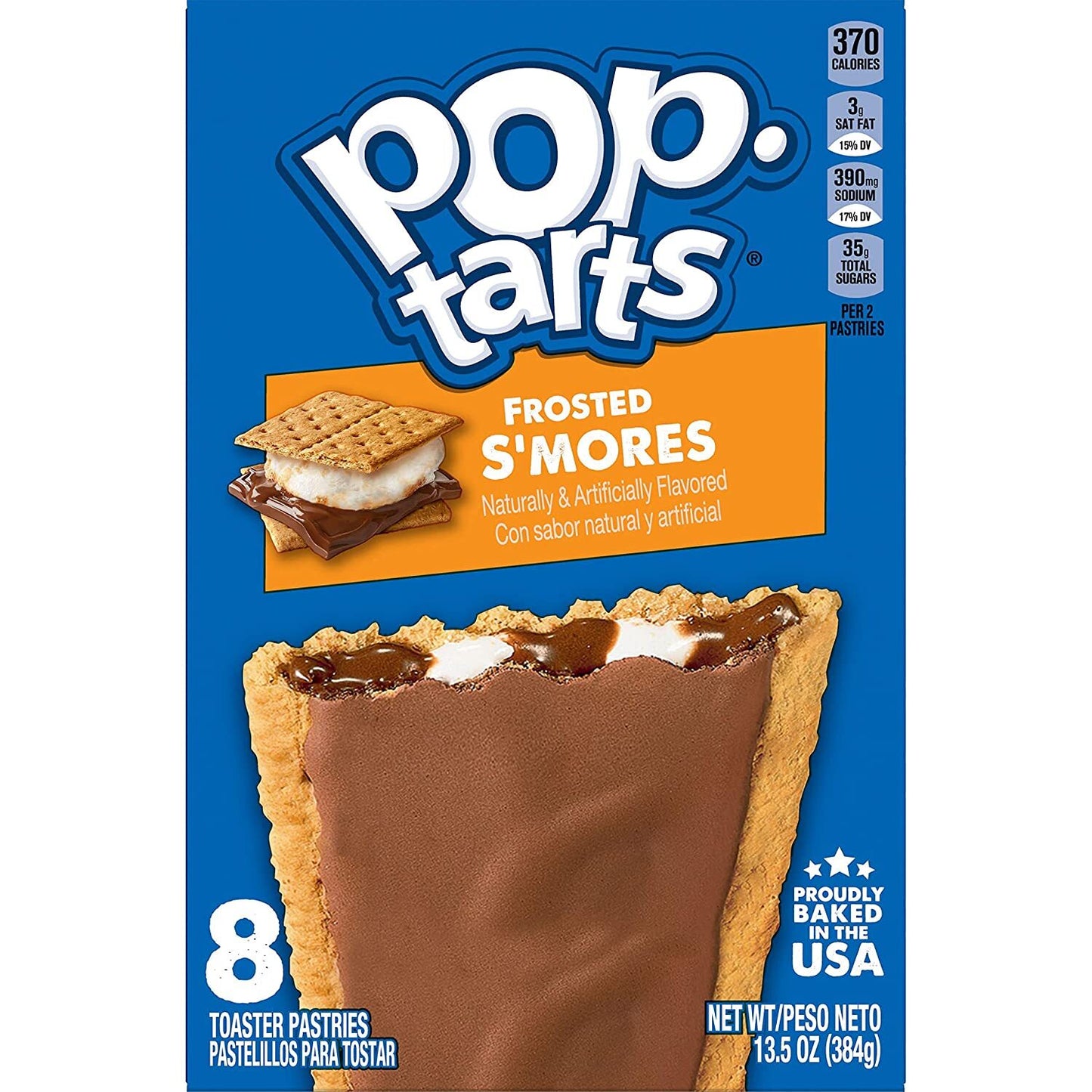 Kellogg's Pop-Tarts S'mores (Imported From USA) - 416g