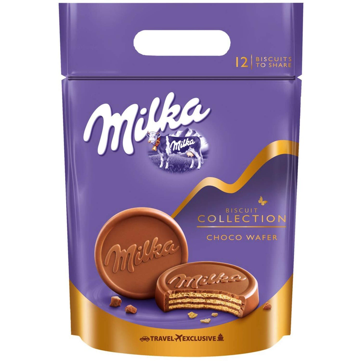 Milka Choco Wafer Biscuits Collection (12Pcs) 360G| Imported