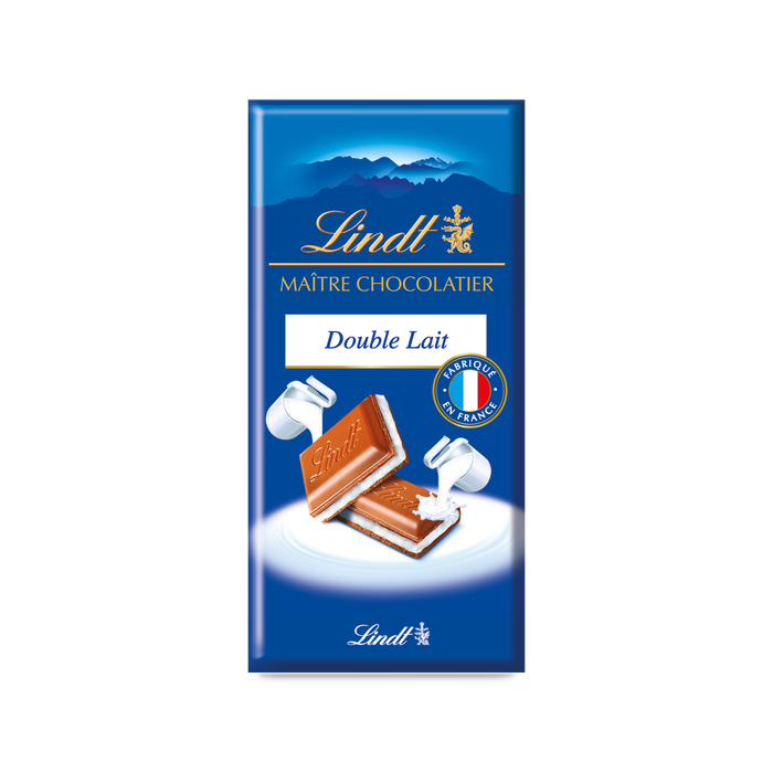 Lindt Maite Chocolatier Double Lait 110G