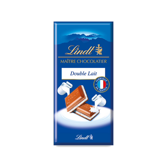 Lindt Maite Chocolatier Double Lait 110G