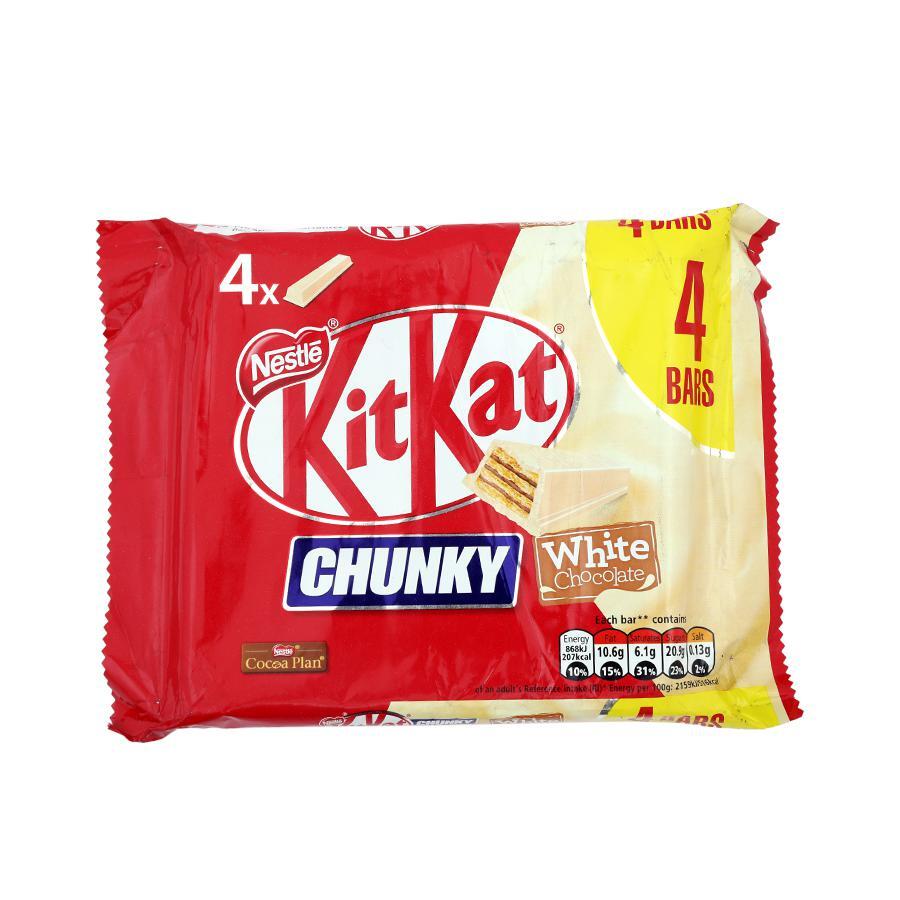 Kitkat Chunky White Wafer Bar 160G