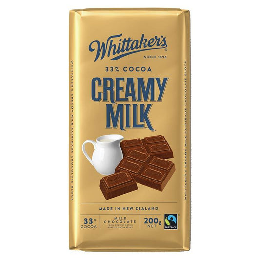 Whittaker's 33% Creamy Milk 200G