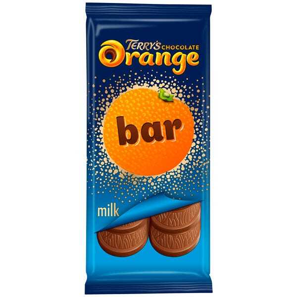 Terry's Chocolate Orange Bar UK - 90g | Vegetarian | Melt-Proof Delivery | Same-Day Dispatch