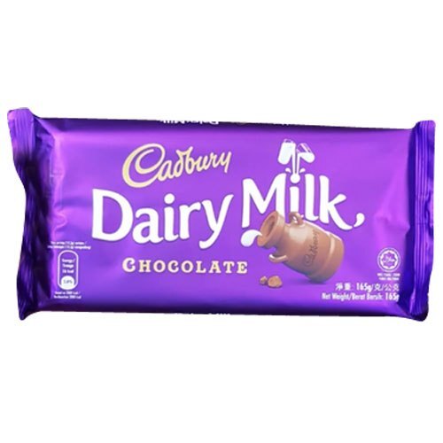 Cadbury Dairy Milk Chocolate (Imported) - 165G, Made in Malaysia