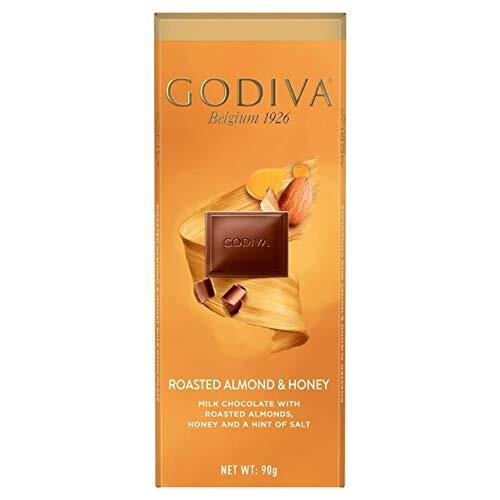 Godiva Belgium 90G Bar Roasted Almond and Honey