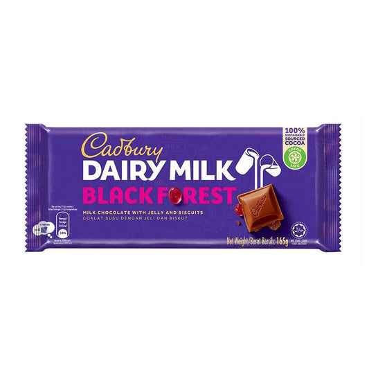 Cadbury Dairy Milk Black Forest Imported - 165G